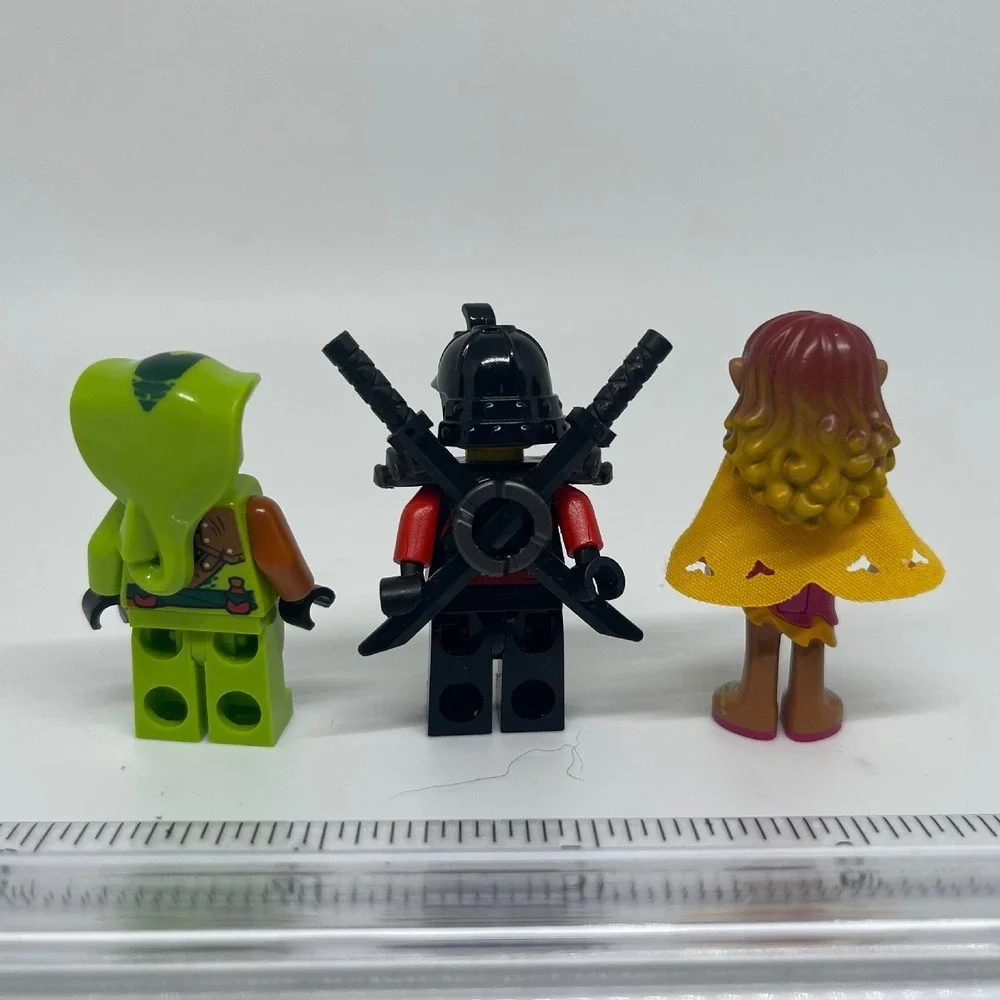 LEGO Ninjago & Elves Minifigures Lot‎ of 3 Snake Warrior Samurai Elf Girl